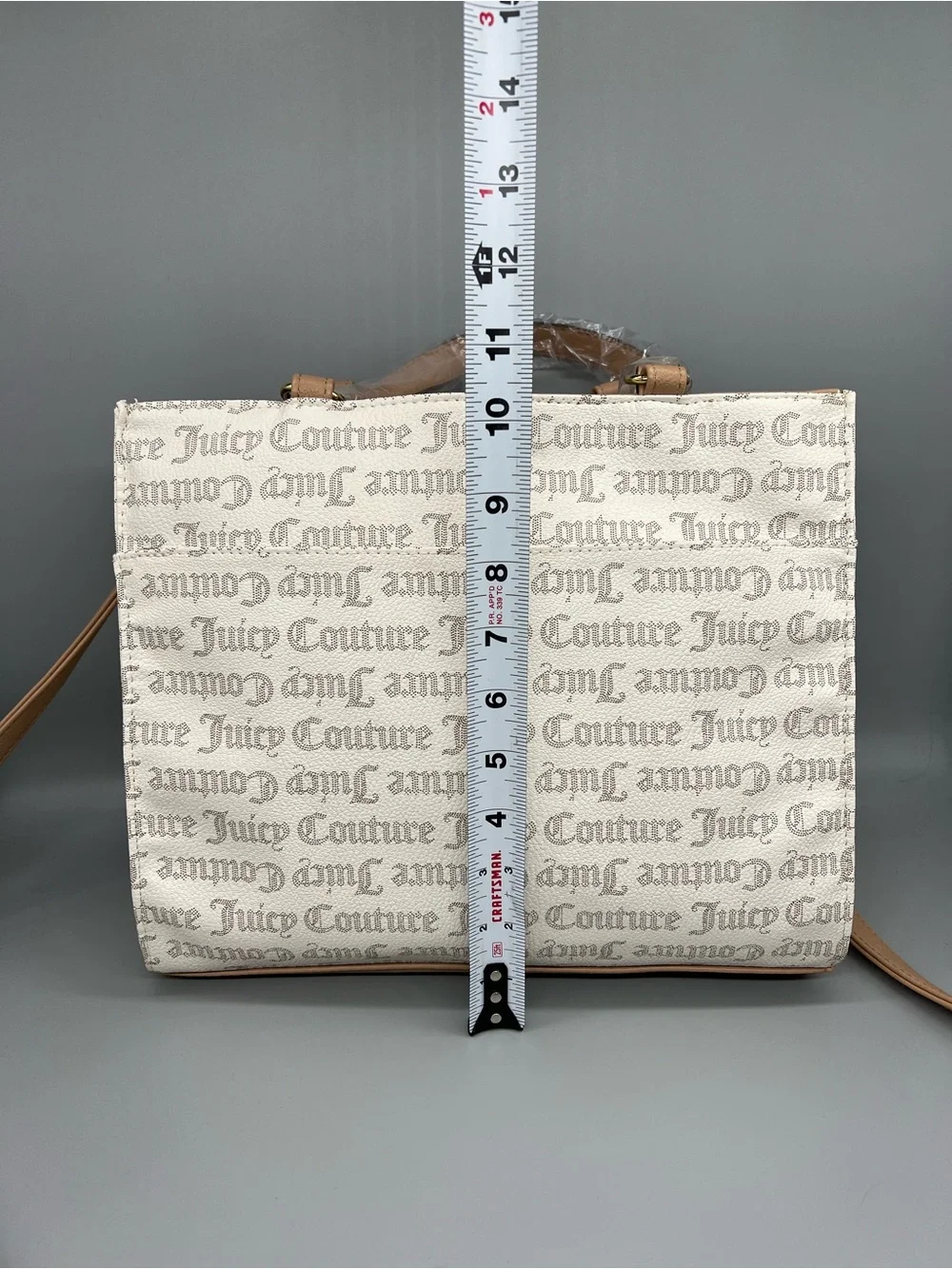 Juicy couture under lock & key satchel purse